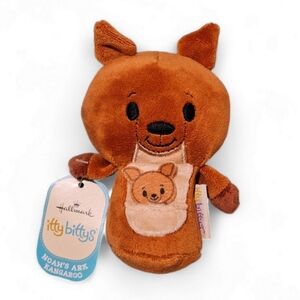Hallmark Itty Bittys Noah's Ark Kangaroo Stuffed Animal Itty Bittys